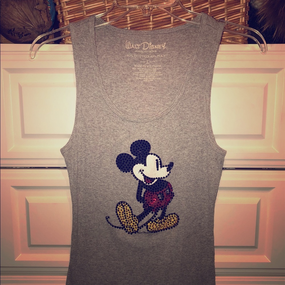 Official Walt Disney Rhinestone Mickey Mouse Tank